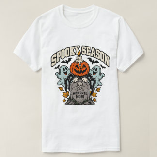 Camisa Vintage Spooky Season Halloween, Camisa Ret