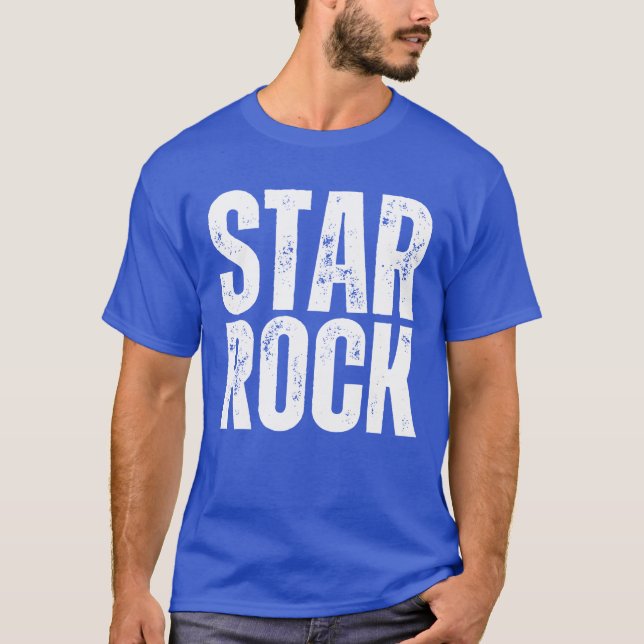 Camisa vintage Star Rock (Frente)