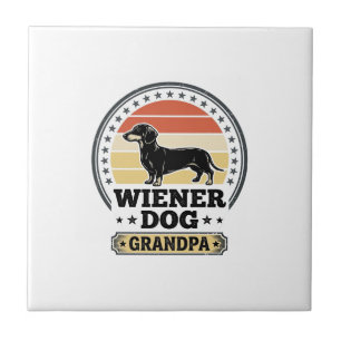 Camisa Vintage Wiener Dog Grandpa Dachshund Design