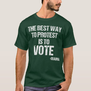 Camisa Voto Citação Obama 2020 Eleição Geral Votaç