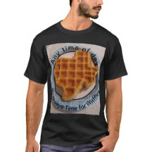 Camisa Waffle T em qualquer momento do dia