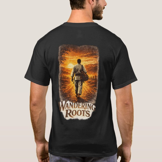 Camisa Wandering Roots Heritage Karate (Verso)