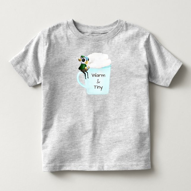 Camisa Warm & Tiny Eclipse The Tiny Dragon Cocoa (Frente)