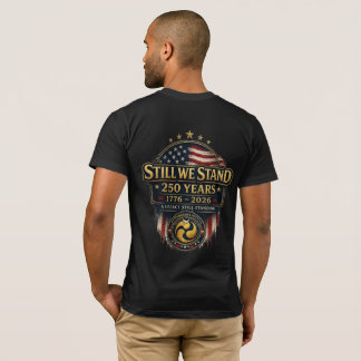 Camisa Warrior’s Path Still We Stand 250 Anos