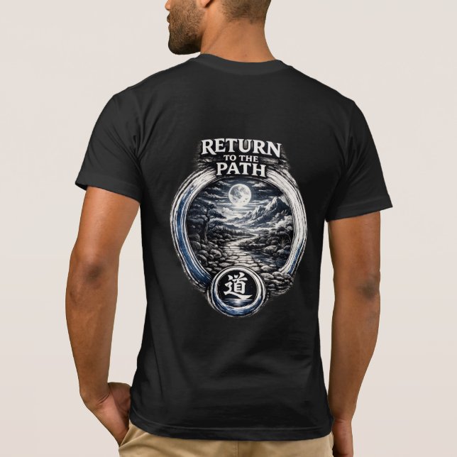 Camisa Warrior's Path Return to the Path (Verso)