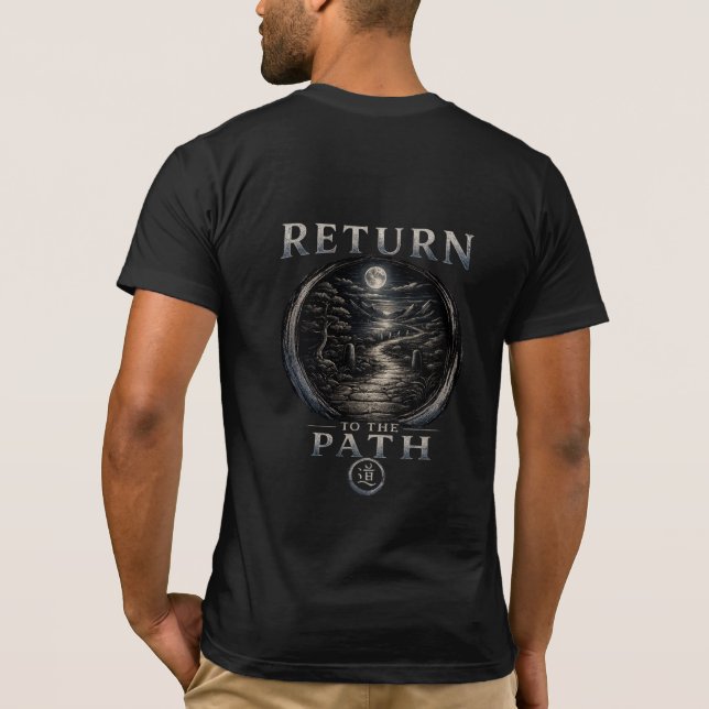 Camisa Warrior's Path Return to the Path (Verso)