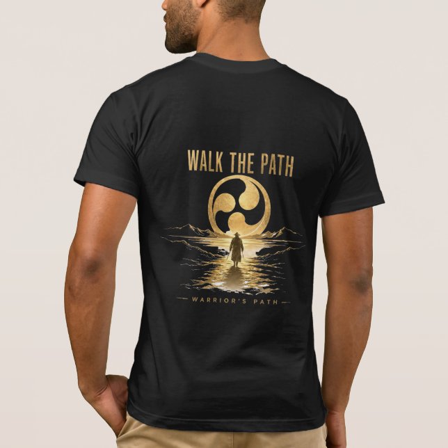 Camisa Warrior's Path Walk the Path (Verso)