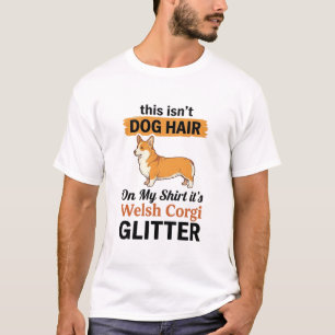 Camisa Welsh Corgi Glitter Funny Dog Lover