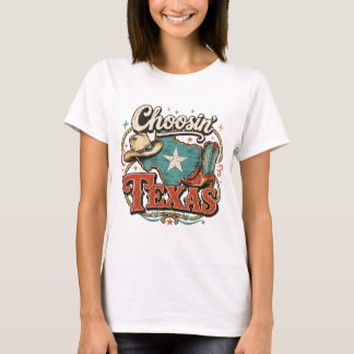 Camisa Western Vintage 'Escolhendo Texas'