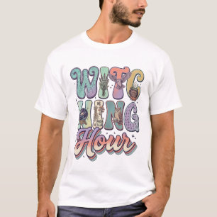 Camisa Witching Hour Enfeitiçada de Halloween e Br