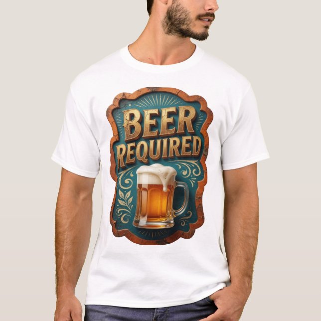 Camisa WITTY CERVEJA NECESSÁRIA (Frente)