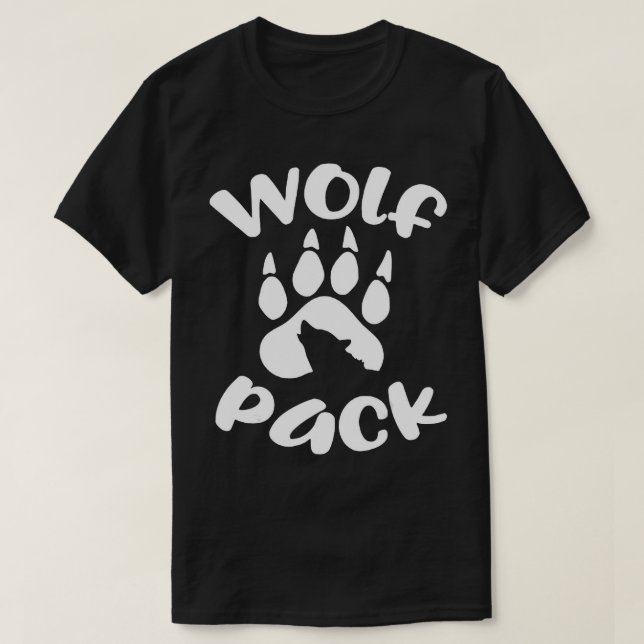 Camisa Wolf Pack, Camisa Wolf, Shi de Correspondên (Frente do Design)
