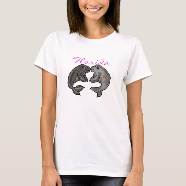 Camisa Womens Florida Manatee (Frente)