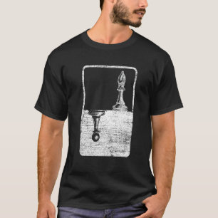 Camisa Xadrez - Camisa Branca-Sombra do Bispo Bran