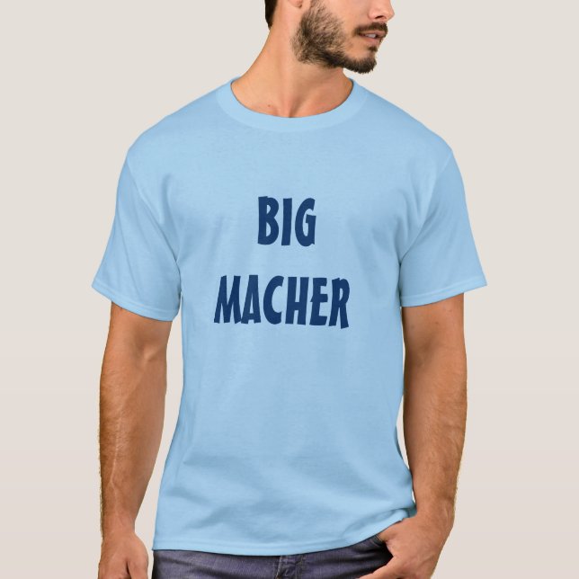 CAMISA YIDDISH GRANDE DE MACHER T (Frente)