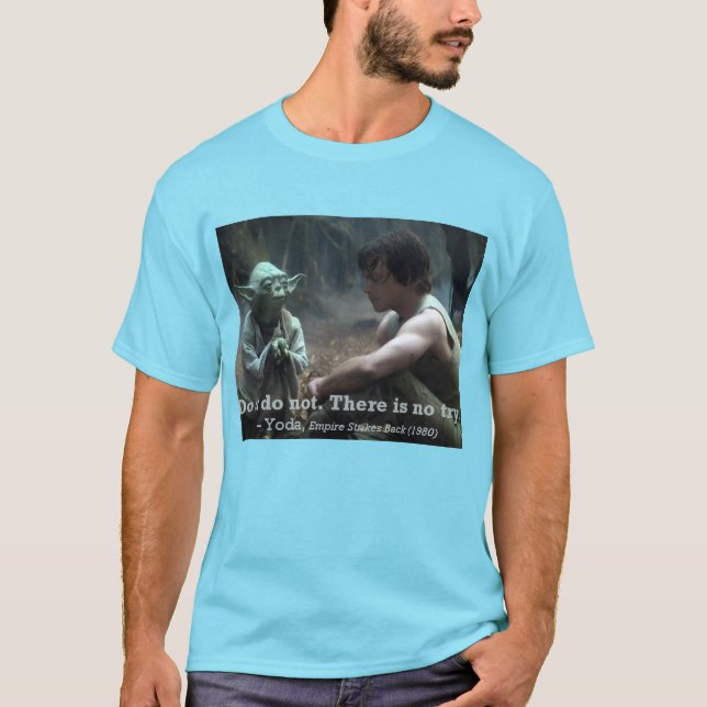 Camisa Yoda e Skywalker (Frente)