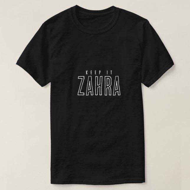 CAMISA ZAHRA (Frente do Design)