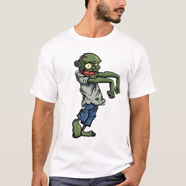 Camisa zombie engraçada (Frente)