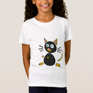 Camisas abstratas do gato