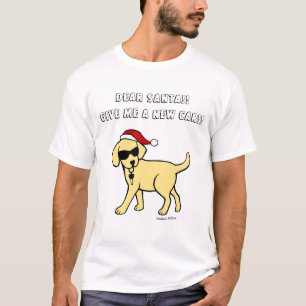 Camisas amarelas do Natal dos desenhos animados de