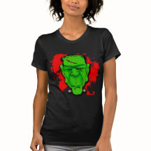 Camisas assustadores do monstro T de Frankenstein,