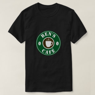 Camisas baristas personalizadas para café ou aman