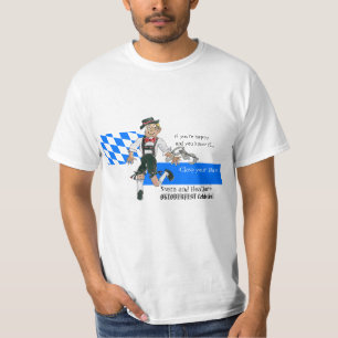 Camisas bávaras do partido T de Oktoberfest da