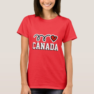 Camisas bonitas do Canadá Orgulho canadense