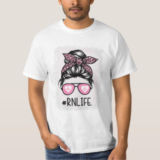 Camisas Branqueadas Leopardo Rosa