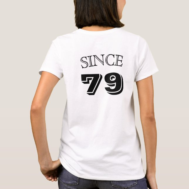 Camisas casais, JUNTAS DESDE... (camisa 2 de 2) (Verso)