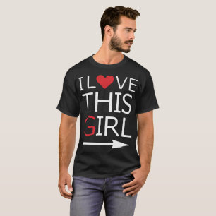 Camisas casais Que Eu Adoro Esta Cara Garota BoyFr