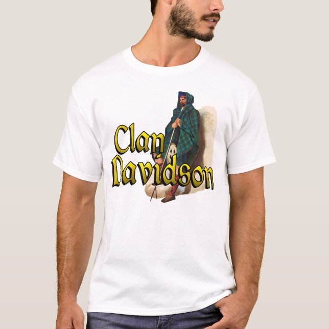 Camisas Clan Davidson Highland Games (Frente)