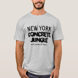 CAMISAS CONCRETAS DA SELVA DE NEW YORK