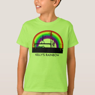 Camisas Crayons Colorido Crayon Rainbow - Camisa A