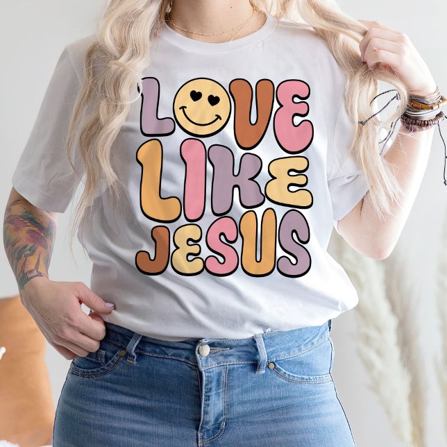 Camisas Cristãs, Camisa Cristã, Amor Como Jesus (Criador carregado)