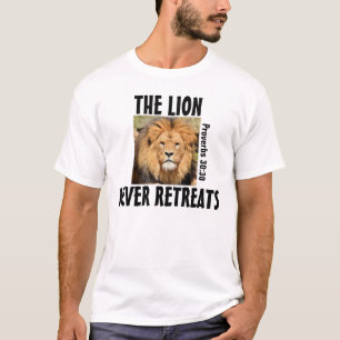 Camisas cristãs, LION NEVER RETREATS, Provérbios 3