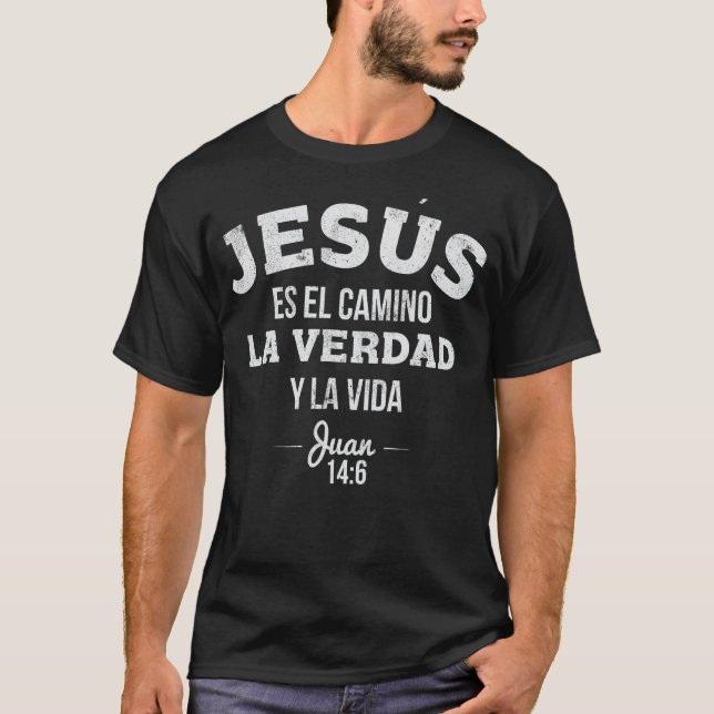 Camisas Cristianas sobre Jesus Camisa Cristã em (Frente)