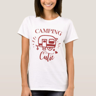 Camisas Cutie de Acampamento