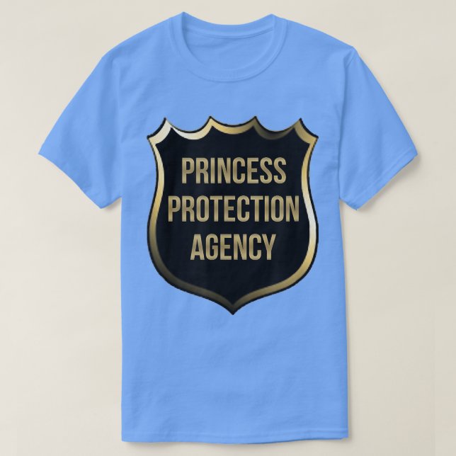 Camisas Da Agência De Proteção Princesa Para Pais  (Frente do Design)