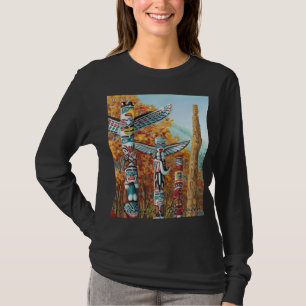 Camisas da arte de Vancôver do t-shirt da