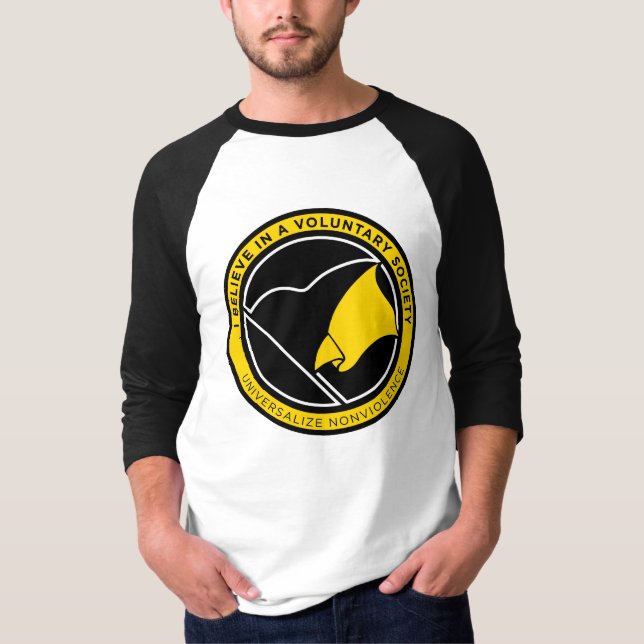 Camisas da bandeira de AnCap (Frente)