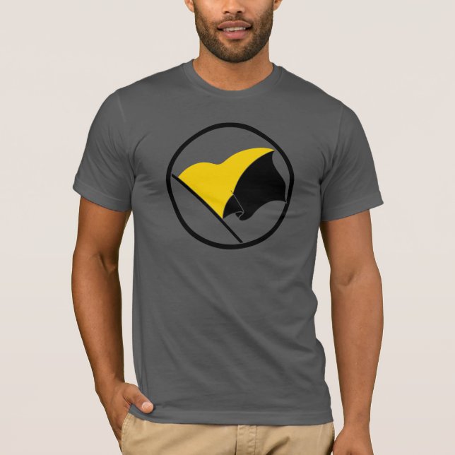 Camisas da bandeira de AnCap (Frente)