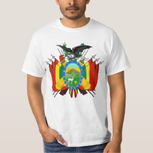 Camisas da brasão de Bolívia