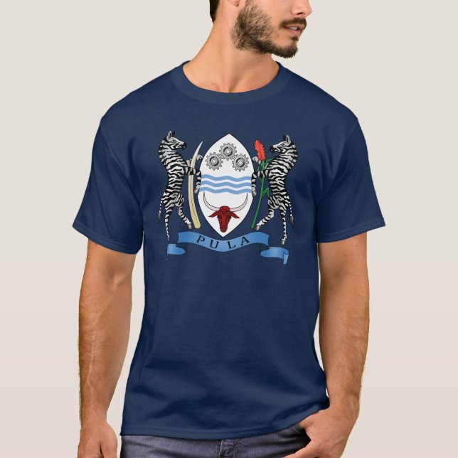 Camisas da brasão de Botswana (Frente)