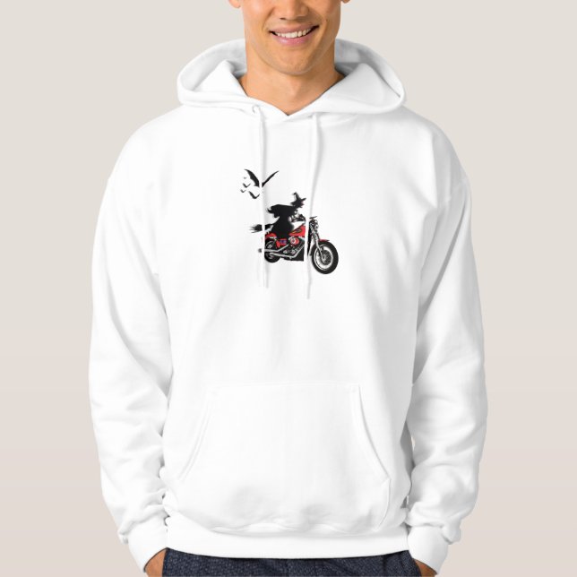 Camisas da bruxa da equitação da motocicleta (Frente)