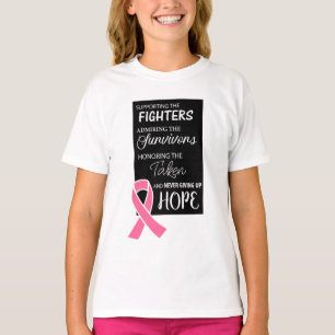Camisas da consciência T do cancro da mama