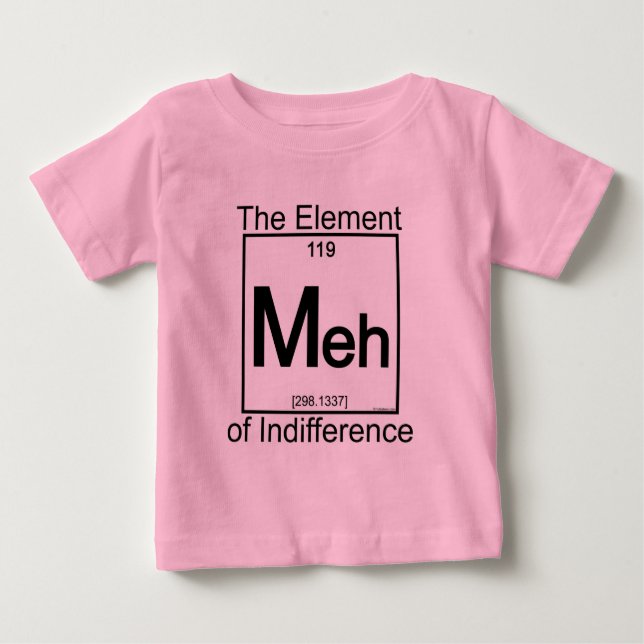 Camisas da criança do elemento MEH (Frente)