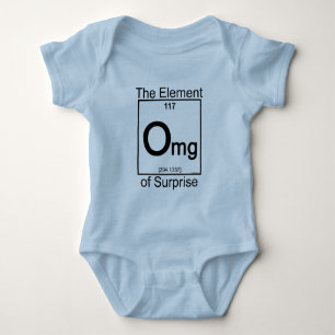 Camisas da criança do elemento OMG