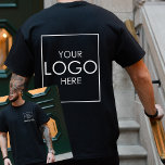 Camisas Da Empresa Com O Nome Do Funcionário Perso<br><div class="desc">Apresentando nossa camiseta personalizada de logotipo da empresa — uma peça impressionante que mostra sua marca de todas as perspectivas. Com um logotipo bem trabalhado na frente e atrás, esta camisa eleva sem esforço a identidade de sua empresa. Na moda e confortável, é um dever para a sua equipe e...</div>