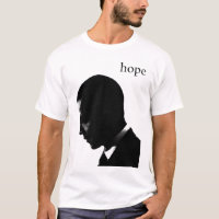 Camisas da esperança t de Barack Obama
